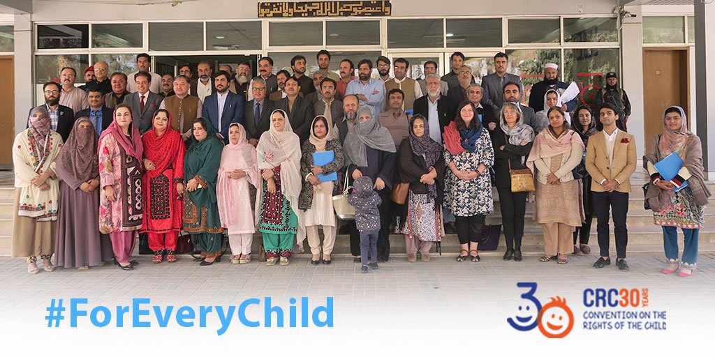 Parliamentary consultation on Child Rights Legislative review at Provincial Assembly Balochistan